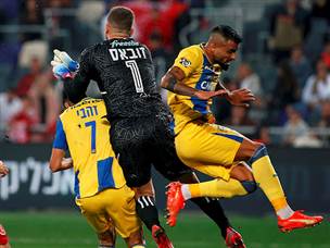 והצהובים התקשו בלי אוסקר גלוך (צילום: אלן שיבר)