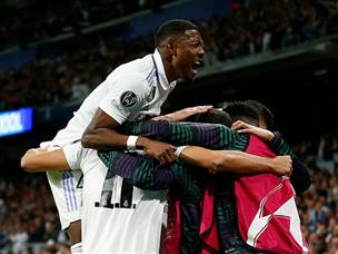 ושלח את ריאל לחגוג במשחק הראשון (GETTY)