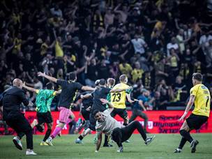 ואבישי כהן נתן את האות לחגיגות (עודד קרני)