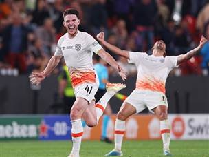 דקלאן רייס נפרד בדרך המושלמת (getty)