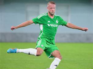 ולמרות הלחץ הכבד (צילום: ראובן כהן, האתר הרשמי של מכבי חיפה)