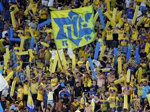 התחלת עונה נהדרת מבחינתם. אוהדי מכבי (אלן שיבר)