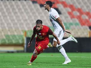 עם צמד בכורה בכדורגל שלנו (צילום: לירון מולדובן)