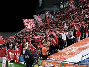 האוהדים האדומים סיימו מאוכזבים (קובי אליהו)