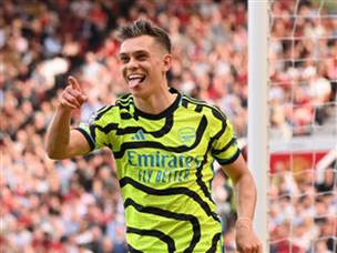 האיש של ארסנל בתקופה האחרונה. לאנדרו טרוסאר (GETTY)