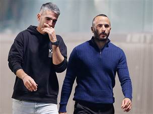 קלמי סבן, שהחליף את אלי לוי על הקווים, התקשה למצוא פתרונות (אלן שיבר)