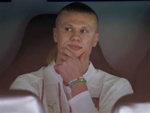 גם הוא לא היה עוזר הערב. הולאנד (GETTY)