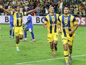 מדמון החזיר את היתרון למכבי ת“א בפנדל (צילום: אלן שיבר)