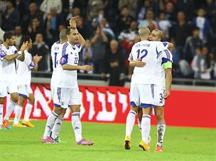 שמחה כזו לא ראינו הרבה זמן (צילום: אלן שיבר)