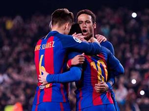 ניימאר סחט את הפנדל (Getty)