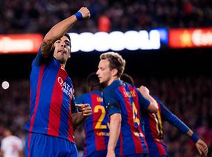 טיול בפארק. ברצלונה אפילו לא הזיעה (getty)