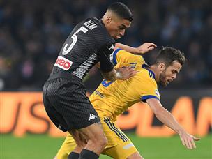 אלאן. נאפולי שלטה בכל המחצית השנייה, אבל זה לא עזר לה (getty)