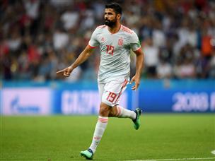 קוסטה חגג שער ראשון במונדיאל (GETTY)