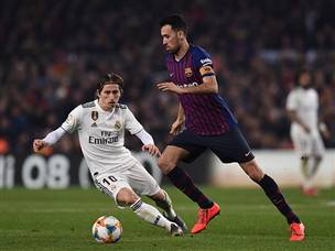 הקהל רצה לראות הצגה של ברצלונה ( Alex Caparros, Getty)