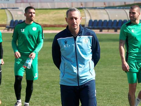 "המשימה אחת: להישאר בליגה". תורג'מן באימון (צילום: אלן שיבר)