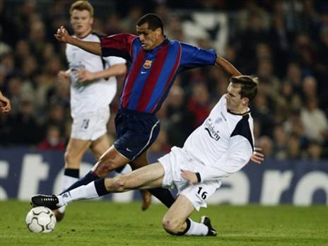 יודע דבר או שניים על ברצלונה. ריבאלדו (GETTY)