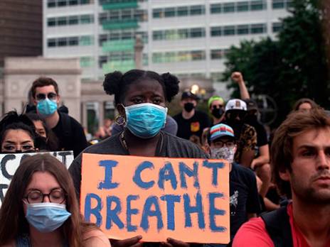 "המערכת דוחקת אותנו". המחאה בארה"ב (getty)