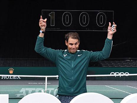 שחקן היסטורי. נדאל