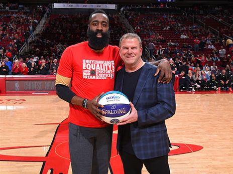 בימים יפים יותר. הארדן והבעלים פרטיטה (GETTYIMAGES)