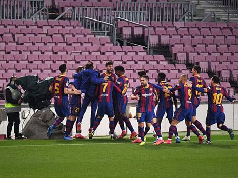 שוב בגמר - מהפך של ברצלונה (getty)