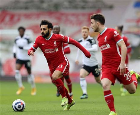 סלאח. טעות שעלתה במשחק (getty images)