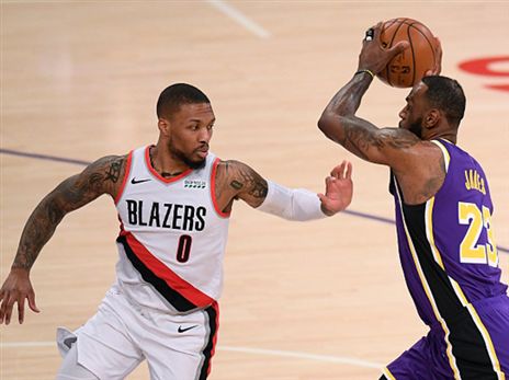 לילארד ישלח את לברון לפליי אין? (GETTY)