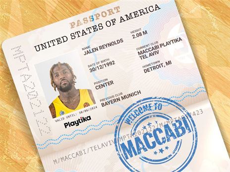 ריינולדס חוזר (האתר הרשמי של מכבי ת"א)