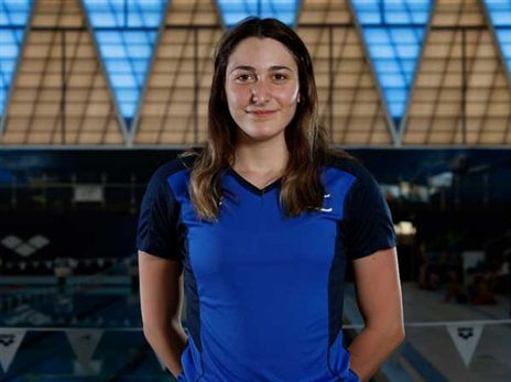 אביב ברזלי. השחיינית הישראלית ה-15 באולימפיאדת טוקיו (צילום: גיא יחיאלי, באדיבות איגוד השחייה)