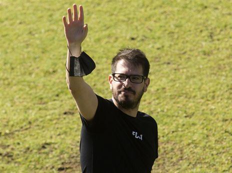 חוגג. ישתף פעולה עם לאפורטה? (Getty)