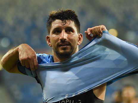 "ציפינו לנצח את המשחק". אלמוג כהן (צילום: ברני ארדוב)