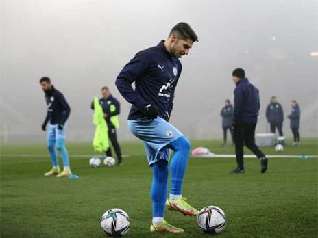 מנור סולומון באימון המסכם של הנבחרת (ההתאחדות לכדורגל)