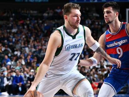 אבדיה ודונצ'יץ'. גם בוושינגטון חיכו למצ'אפ הזה (Getty)