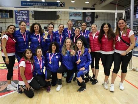 המנצחת הקבוצה של הטורניר. קבוצת דורה (קרדיט: ליאב פלד, איגוד הכדורשת)