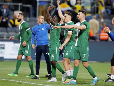 הירוקים חוגגים "תיקו שכולו ניצחון" (אלן שיבר)