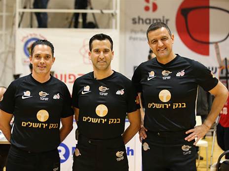 צוות השיפוט נגד מכבי ת"א (אודי ציטיאט)