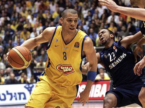 אנתוני פארקר. מכבי ת"א שלו חיזקה את הנראטיב (DAVID FURST/AFP via Getty Images)