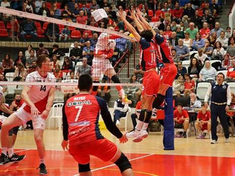 בחמישי הקרוב: הגומלין מול האוקראיינים (צילום: איגוד הכדורעף)