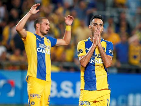 הכישלון הגדול של העונה. מכבי ת"א (צילום: אלן שיבר)