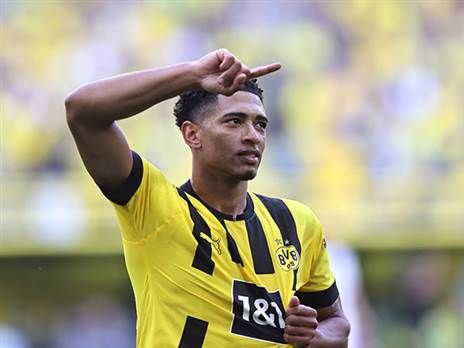 בלינגהאם. פוטנציאל להיות ההעברה הכי יקרה בתולדות ריאל מדריד ( Christof Koepsel/Getty Images)