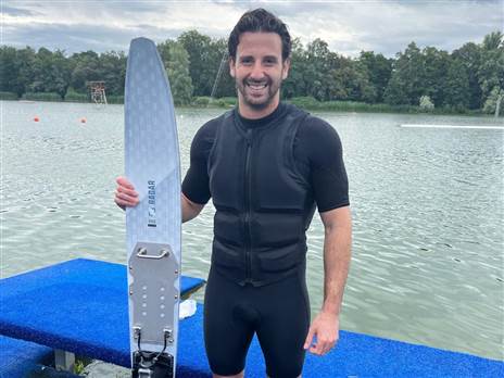 הישג נהדר (צילום: איגוד סקי המים)