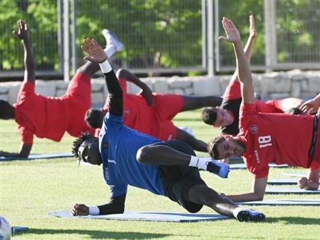 ממשיכים להתכונן (באדיבות הפועל ירושלים)