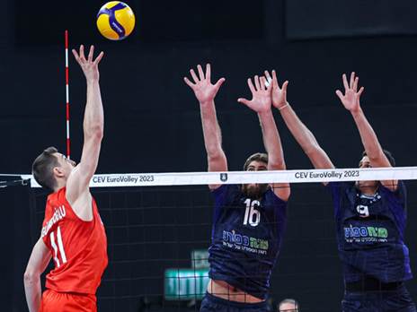 ישראל סיימה את דרכה (אדיבות: איגוד הכדורעף)