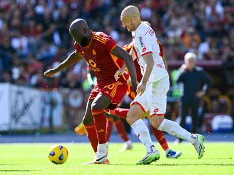 רומלו לוקאקו. רומא התקשתה, אך ניצחה (GETTY)