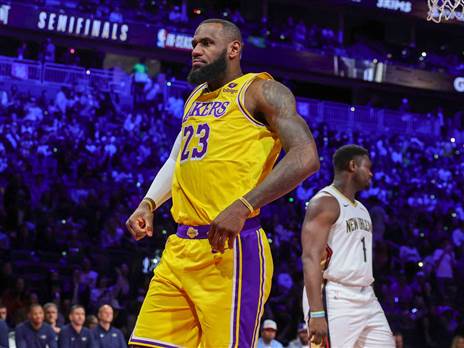 בדרך המלך: אם לברון רציני, כולם רציניים (Getty)