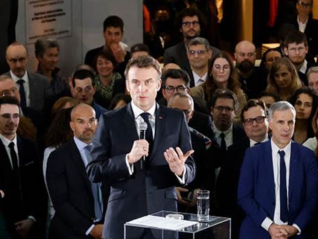 LUDOVIC MARIN/POOL/AFP via Getty Images