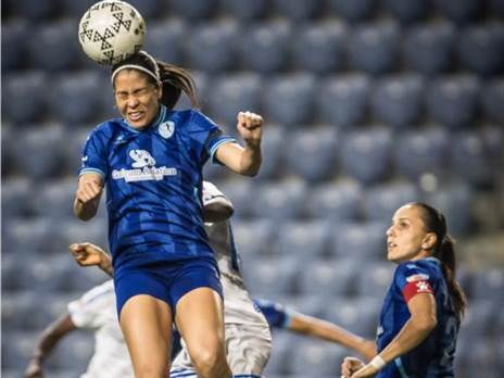 דניאל הלאנה ,מלכת שערי ליגת העל (באדיבות עודד קרני ההתאחדות לכדורגל)