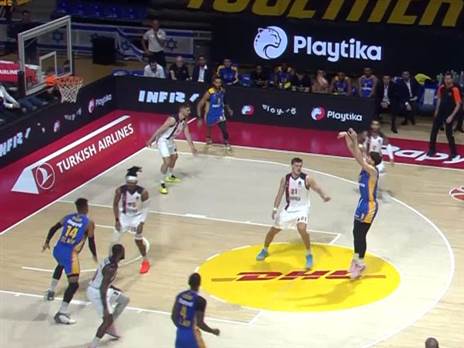 מכבי ת“א בבלגרד. נאלצה לשחק ללא קהל (יורוליג)