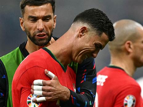 אותנטי, לא הצגה למצלמות. רונאלדו אחרי ההחמצה (GETTY)