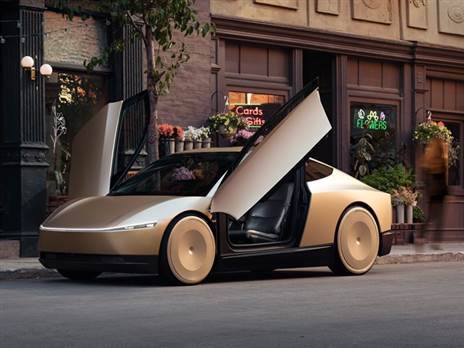 טסלה סייברקאב - קופה דו מושבית