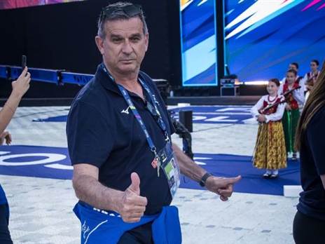 בוועד האולימפי בירכו. אורן (באדיבות הוועד האולימפי בישראל)